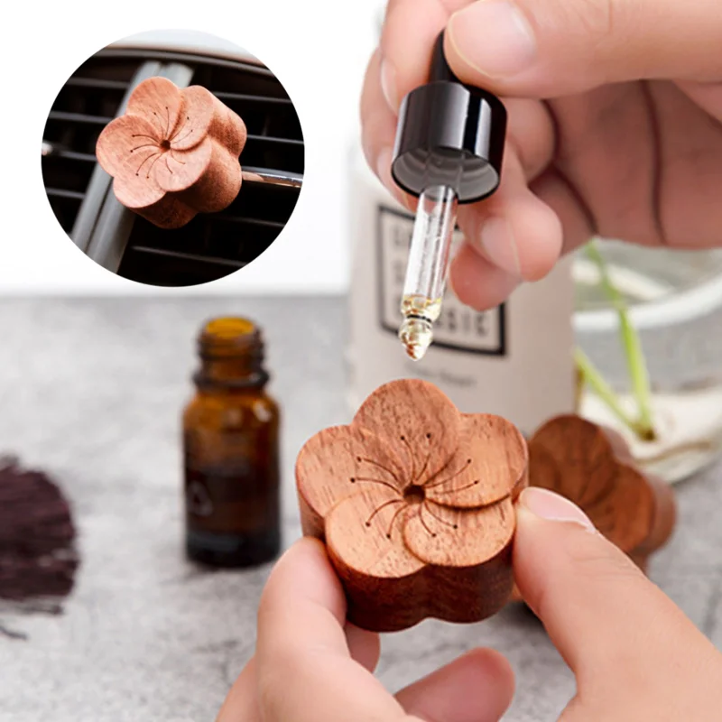 Difusor de madera para aromaterapia con aceites esenciales