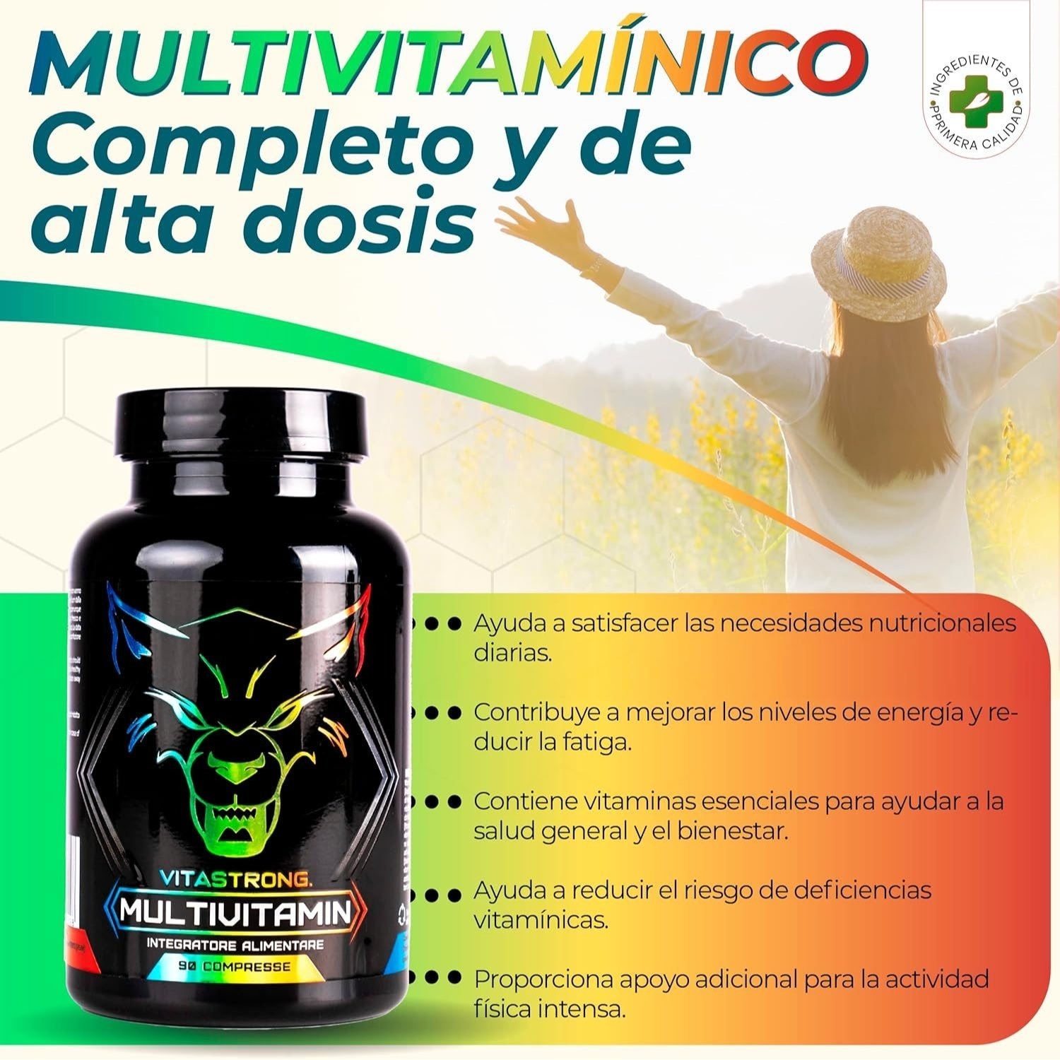 Multivitaminas Mujer y Hombre Vitastrong - Imagen 2
