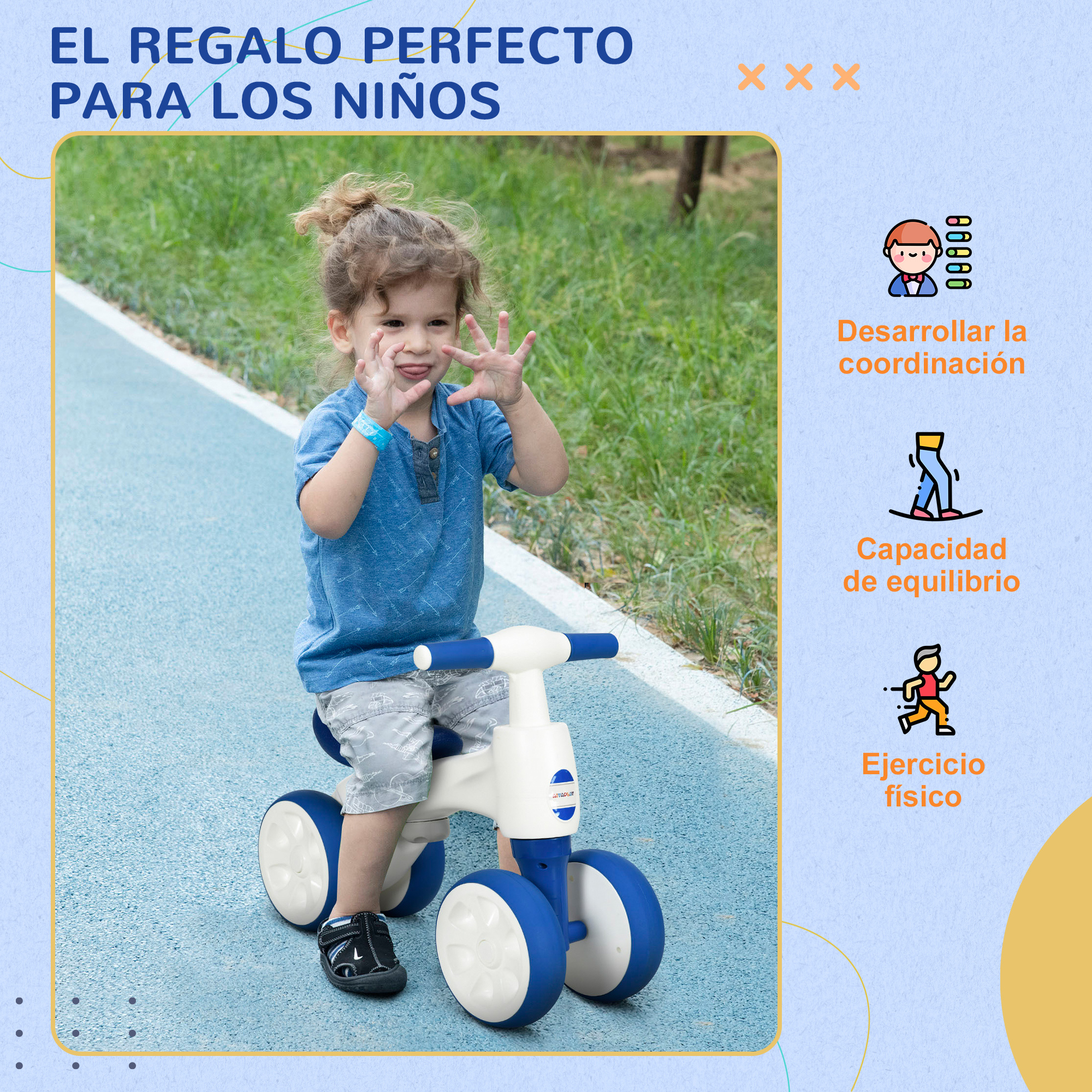 Bicicleta sin Pedales para Niños - Imagen 8
