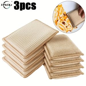 Esponja de fibra de bambú transpirable para cocina