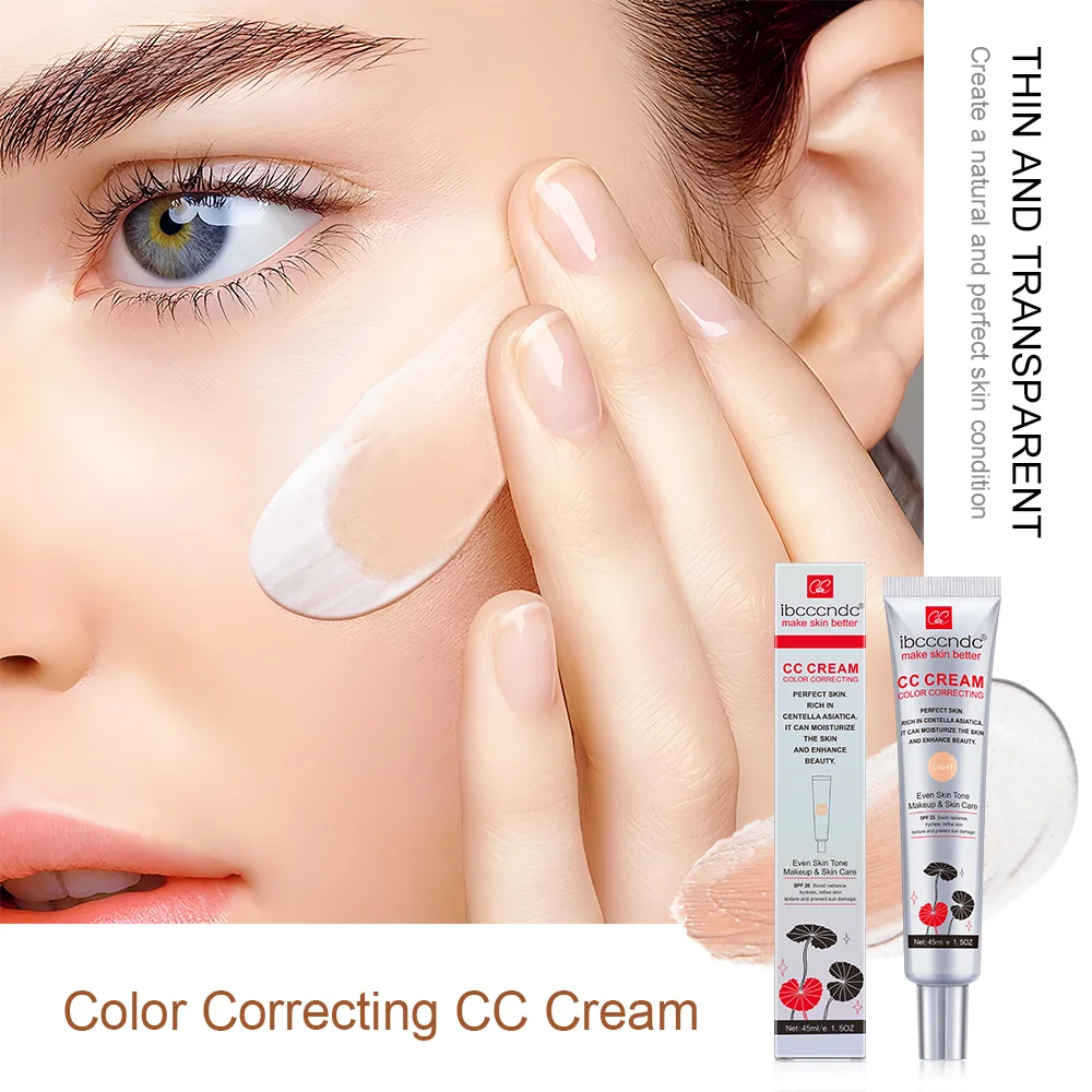 Corrector CC Crema Base Hidratante Resistente al agua Antisudor - Imagen 3