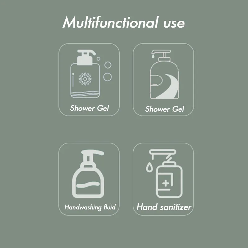 Dispensador Manual de jabón líquido para baño - Imagen 4