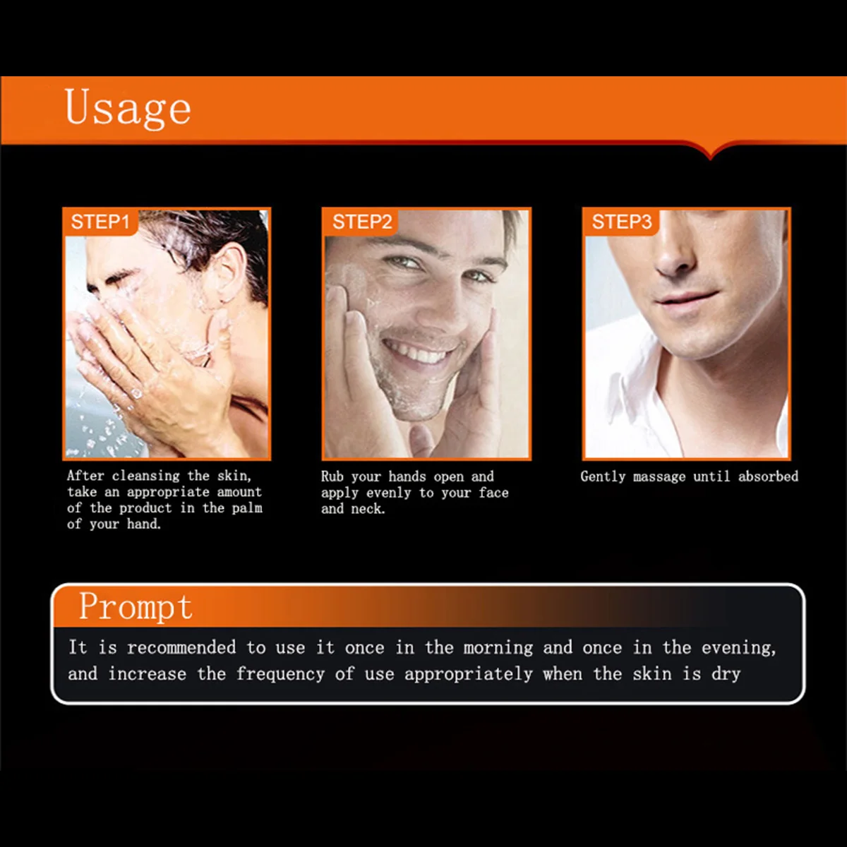 Crema Facial hidratante para hombres - Imagen 5