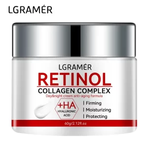 Crema reafirmante con retinol suaviza las arrugas