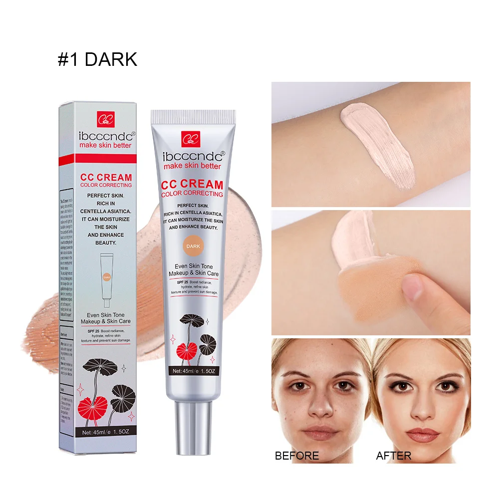 Corrector CC Crema Base Hidratante Resistente al agua Antisudor - Imagen 7
