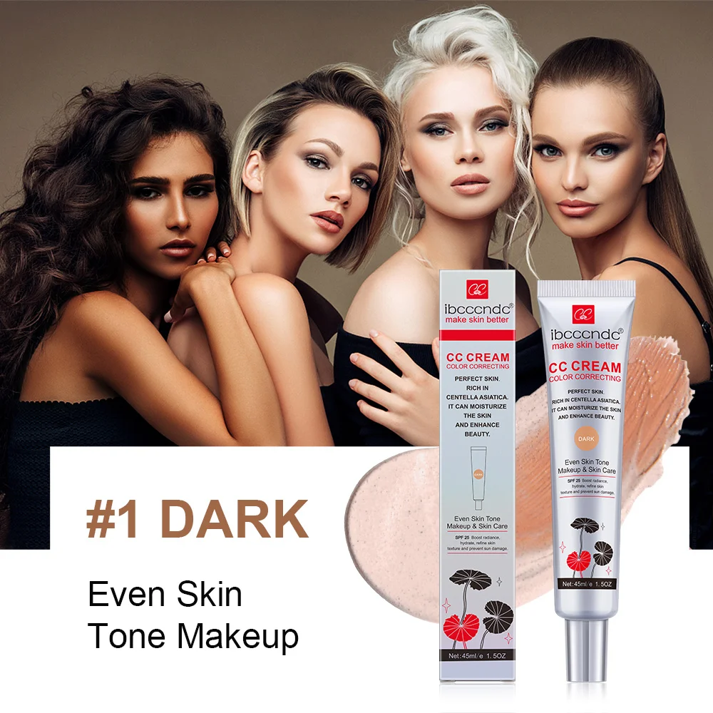 Corrector CC Crema Base Hidratante Resistente al agua Antisudor - Imagen 2