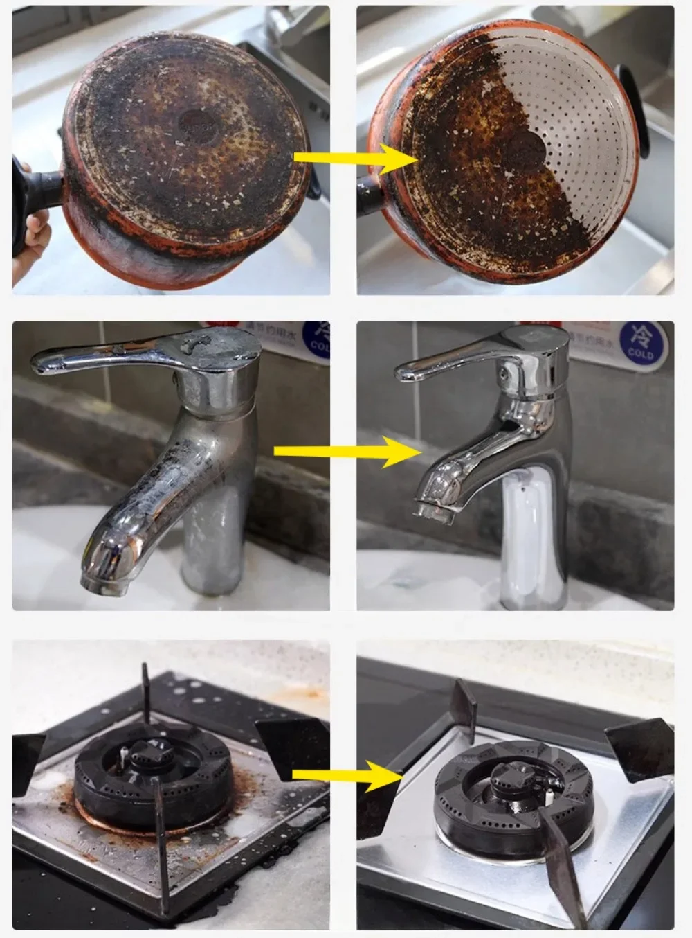 Agente descontaminante de limpieza de sartén - Imagen 5