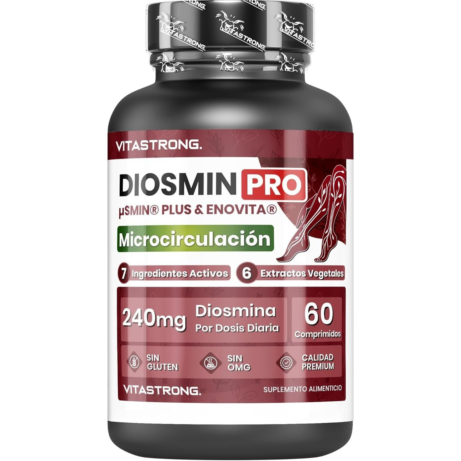 Diosmina PRO Vitastrong Vegan - Imagen 6