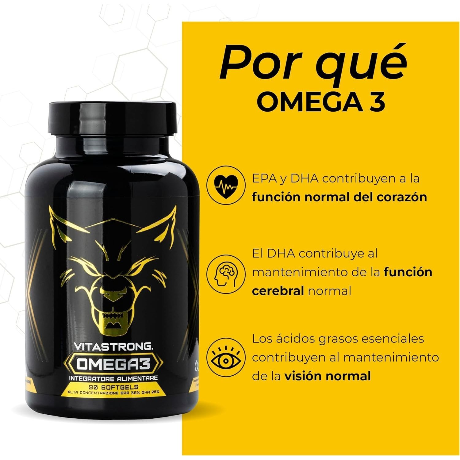 Omega 3 Capsulas Softgels 2000mg - Imagen 3