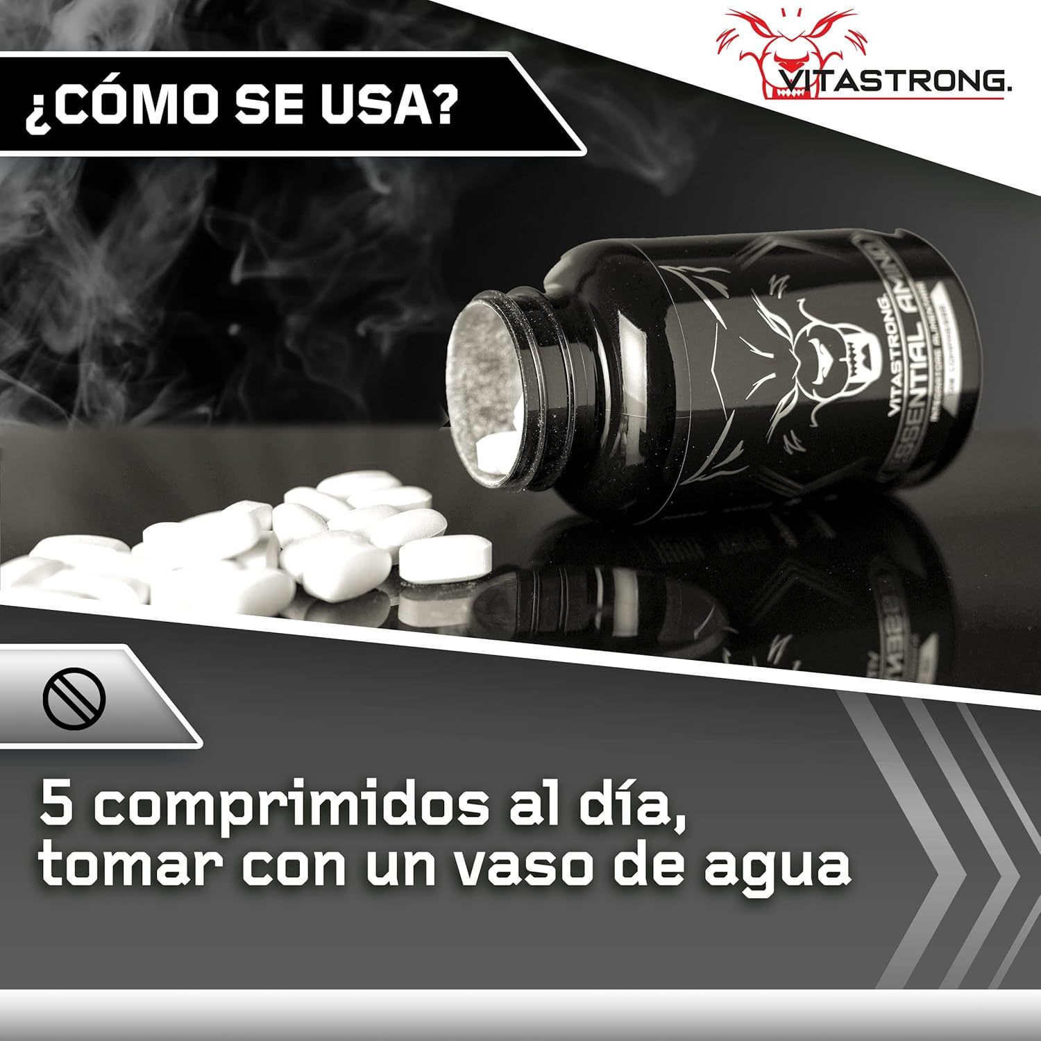 EAA Aminoácidos Esenciales Vitastrong - Imagen 4