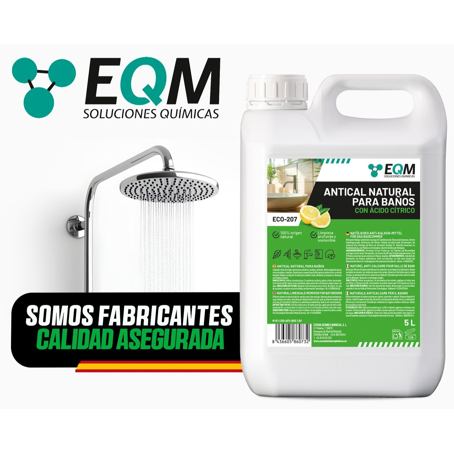Limpiador de Baños Ecológico - 5L - Imagen 6
