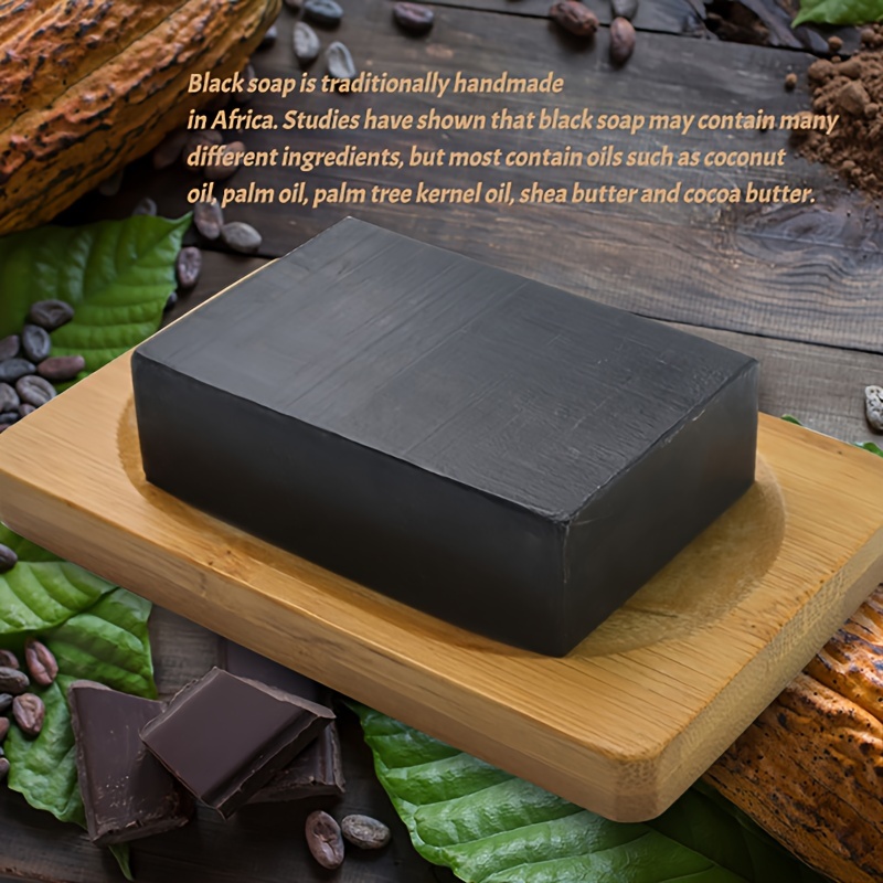 Jabón negro con manteca de cacao y vitamina E. - Imagen 8