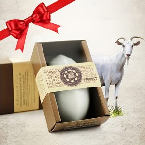 Jabón de leche de cabra apto para piel sensible