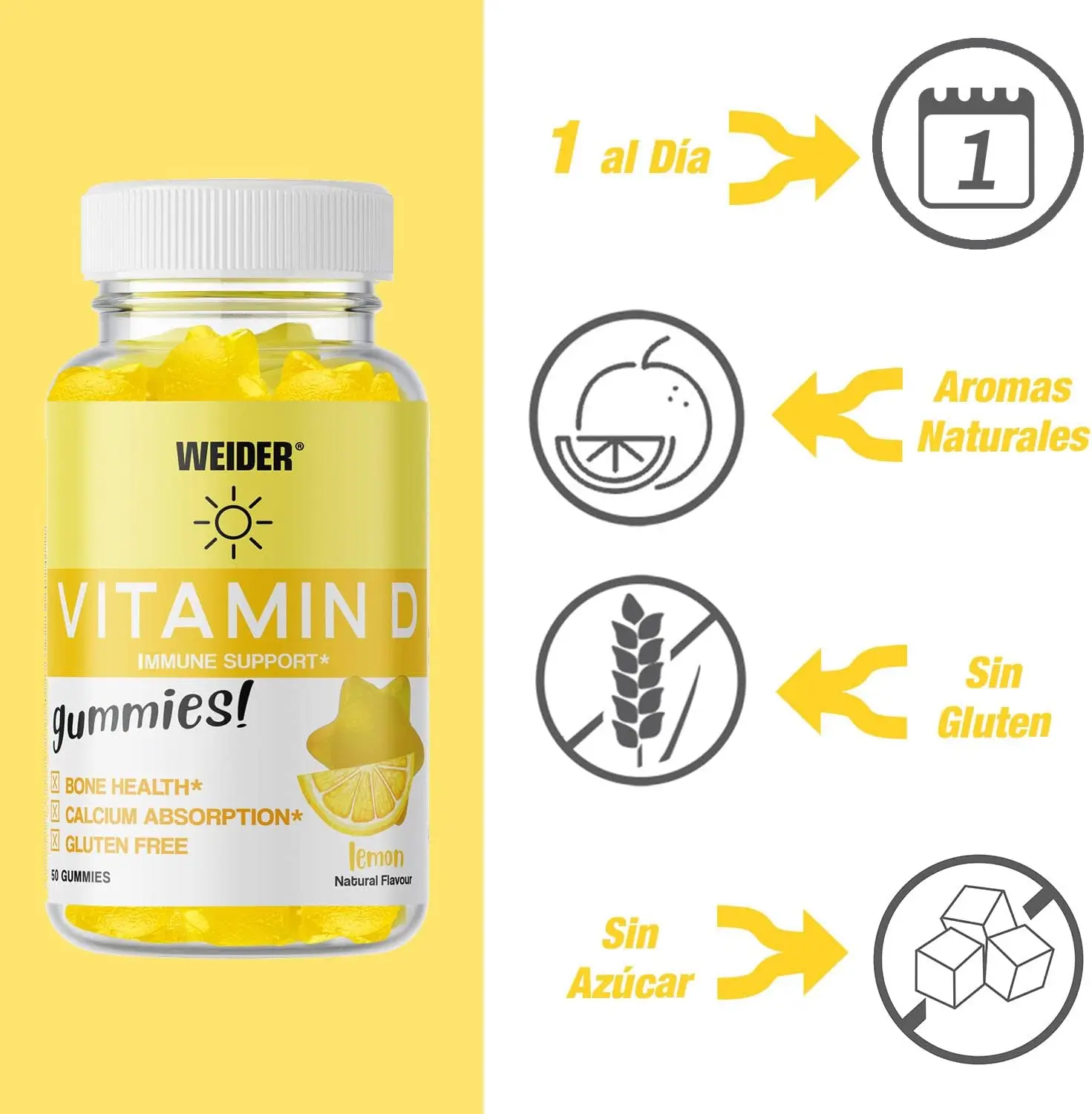 Vitamina D3 (50 Gominolas) - Imagen 4