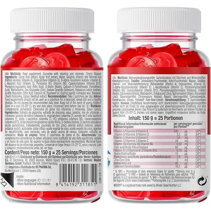 MULTIKIDS (50 GUMMIES) - Imagen 2